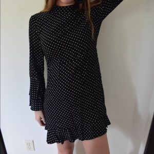 Zara polka dot dress